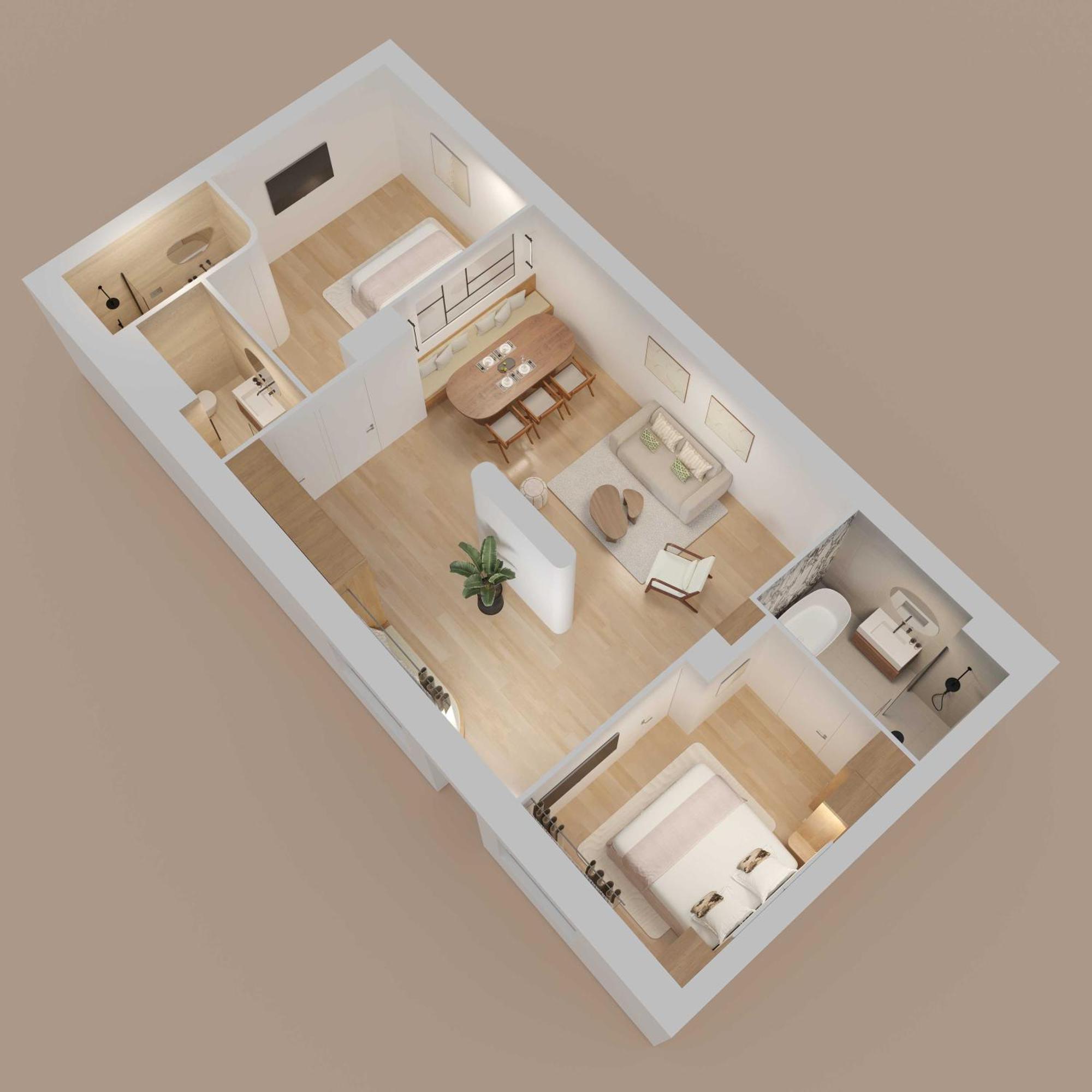 Apartment Sumptuous - 2br-6p - Center Of *